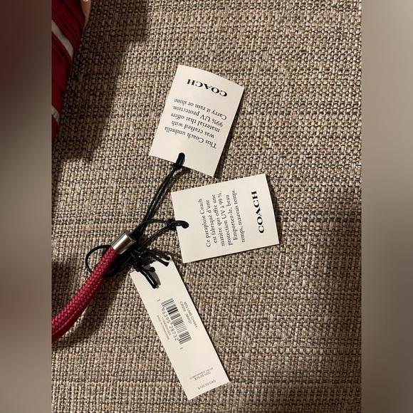 Coach Cherry Umbrella - Picture 4 of 6